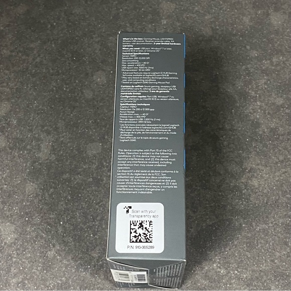 Logitech - G305 12000 DPI Wireless Optical Gaming Mouse (White) BNIB - Picture 5 of 6